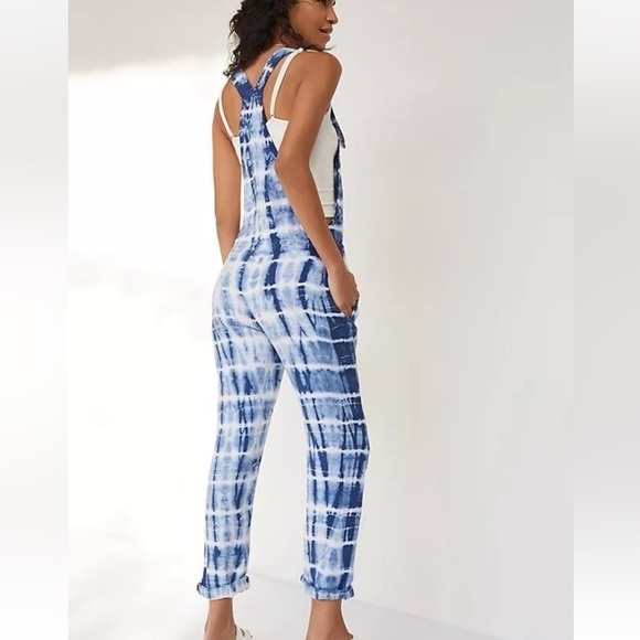 Anthropologie - CLOTH & STONE ASTA TIE DYE OVERALLS Medium NEW! - Picture 4 of 10